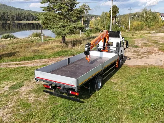 АКН Бортовой автомобиль DAYUN X120 c КМУ HANGIL HGC 514 2026 года новый фото 7