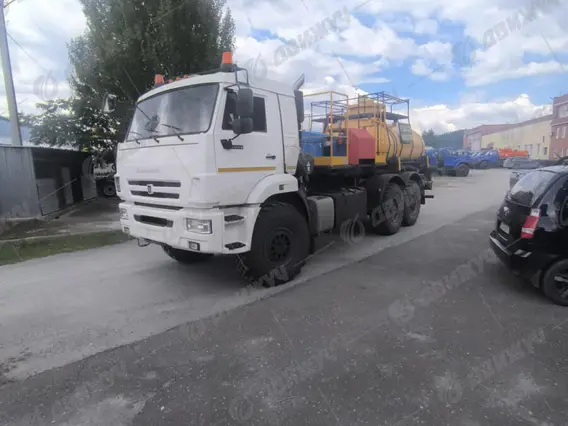 Грузопассажирский автомобиль Агрегат кислотной обработки скважин на шасси КАМАЗ (насос ЗПН-32) 2026 года новый фото 2