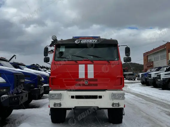 Дорожно-уборочный автомобиль Автоцистерна пожарная АЦ-6,0-40 на шасси Камаз 43118 2026 года новый фото 3