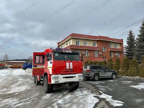 Дорожно-уборочный автомобиль Автоцистерна пожарная АЦ-6,0-40 на шасси Камаз 43118 2026 года новый фото 5