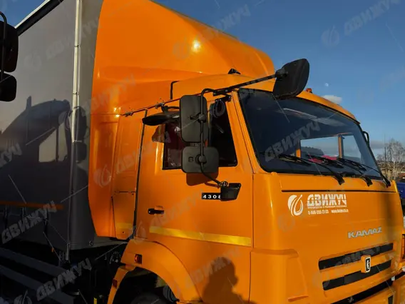 Дорожно-уборочный автомобиль Еврофургон  тентованный K7B002 на шасси КАМАЗ 4308-3084-69 2026 года новый фото 3