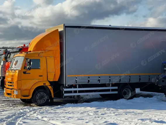 Дорожно-уборочный автомобиль Еврофургон  тентованный K7B002 на шасси КАМАЗ 4308-3084-69 2026 года новый фото 4