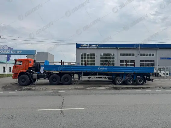 АРС Бортовой полуприцеп 3-х осный, 30 т. (ССУ 1530 мм.) 2026 года новый фото 3