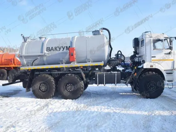 Пищевая автоцистерна АЦПТ Вакуумная машина МВ-10 на шасси КАМАЗ 43118-50  (насос BK) 2026 года новый
