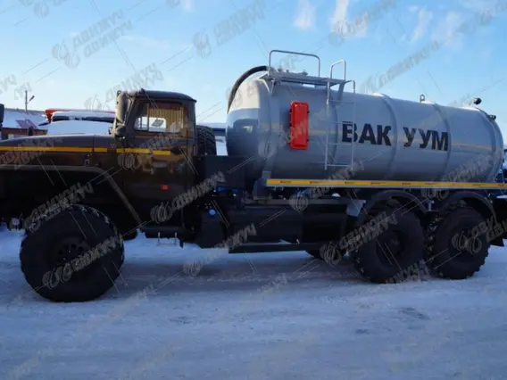 Бортовой Вакуумная машина МВ-10 Урал 5557 (насос КО-505) 2026 года новый фото 2