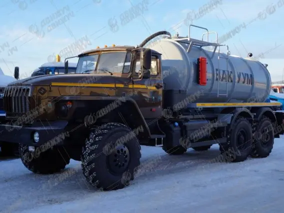 Трал Вакуумная машина МВ-10 Урал 5557 (насос PNR-122) 2026 года новый