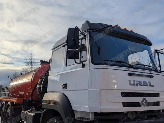 Самосвал Вакуумная машина МВ-10 на шасси Урал 4320-4972-80 (насос КО-505) 2026 года новый фото 2