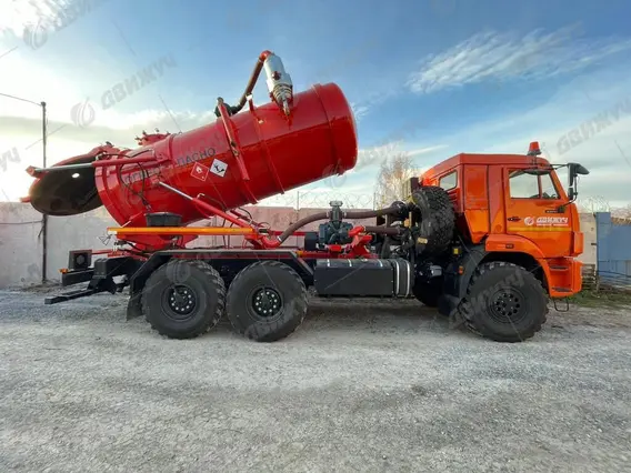 Самосвал АКНС-10 на шасси Камаз 43118-48 (насос КО-505) 2026 года новый фото 7