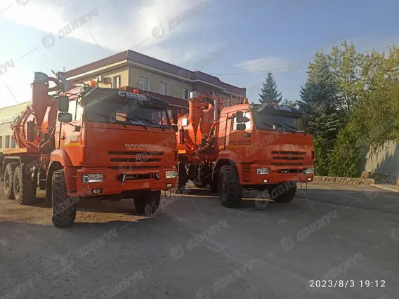 Самосвал АКНС-10 на шасси Камаз 43118-48 (насос ВК-6) 2026 года новый фото 3