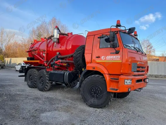 Самосвал АКНС-10 на шасси Камаз 43118-48 (насос ВК-6) 2026 года новый фото 5