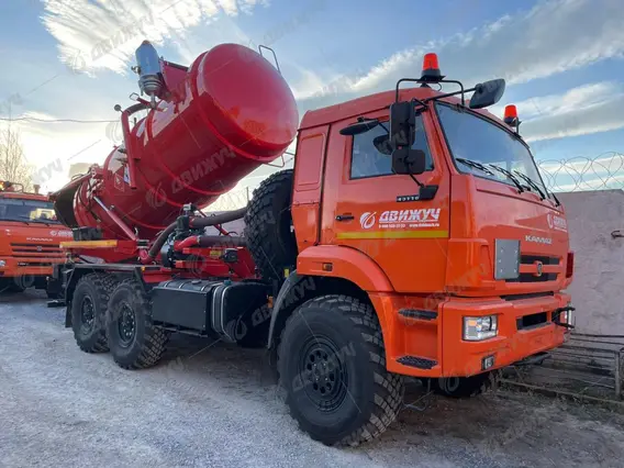 Самосвал АКНС-10 на шасси Камаз 43118-48 (насос ВК-6) 2026 года новый фото 6