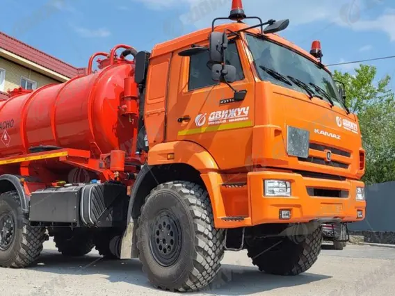 Самосвал АКНС-10 на шасси Камаз 43118-48 (насос КО-510) 2026 года новый фото 3