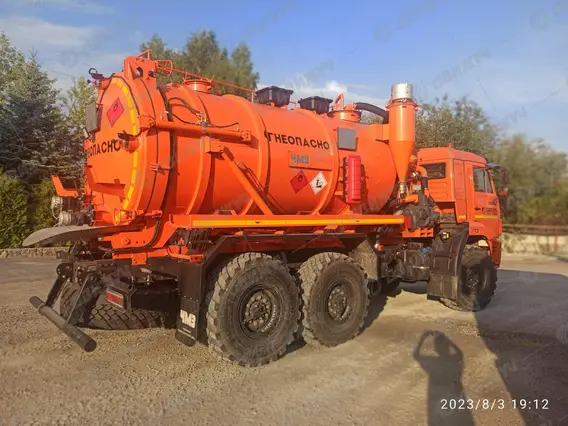 Самосвал АКНС-10 на шасси Камаз 43118-50 (насос ВК-6) 2019 года новый фото 4