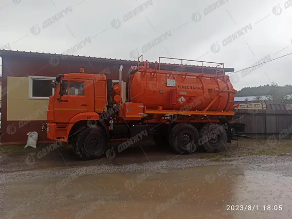 Самосвал АКНС-10 на шасси Камаз 43118-50 (насос ВК-6) 2019 года новый фото 6