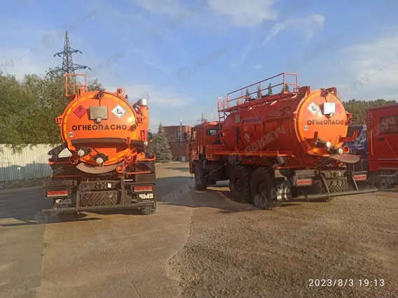 Самосвал АКНС-10 на шасси Камаз 43118-50 (насос КО-510) 2026 года новый фото 4