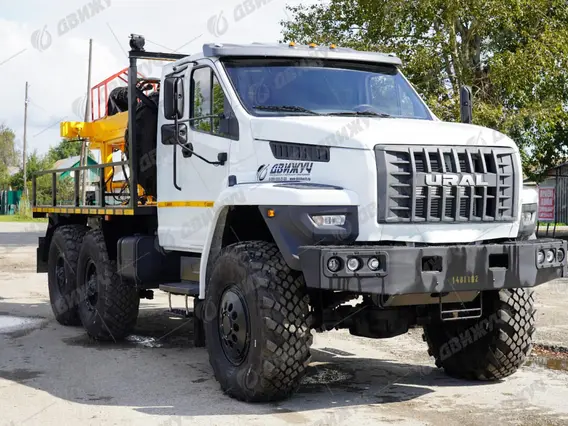 Буровая установка АЗА-3М на шасси Урал NEXT 5557-72 со спальным местом 2026 года новый фото 2