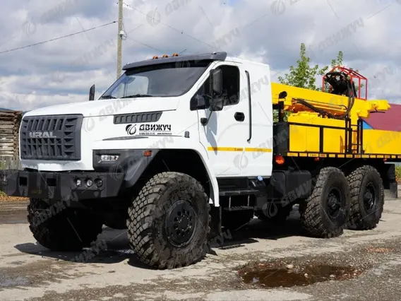 Буровая установка АЗА-3М на шасси Урал NEXT 5557-72 со спальным местом 2026 года новый фото 4