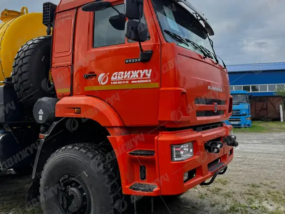 Тягач Вакуумная машина МВ-16 на шасси КАМАЗ 65222 (насос КО-510) 2026 года новый фото 5