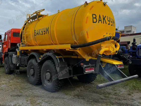 Тягач Вакуумная машина МВ-16 на шасси КАМАЗ 65222 (насос КО-510) 2026 года новый фото 6