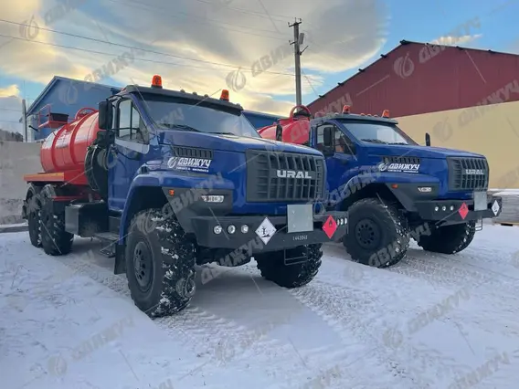 Шасси АКНС-10 на шасси Урал NEXT 5557-72Е5 (насос КО-510) 2026 года новый фото 10