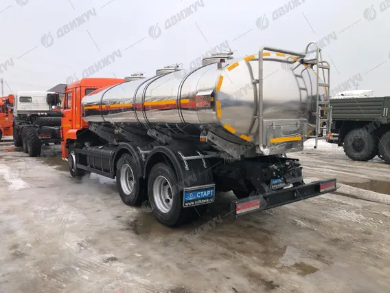 Пищевая автоцистерна КАМАЗ 65115 2026 года новый фото 2
