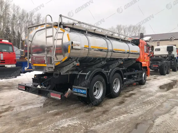 Пищевая автоцистерна КАМАЗ 65115 2026 года новый фото 3