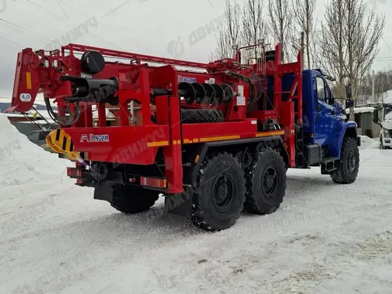 Бурильно-крановая машина Бурильно-крановая машина БКМ с Kanglim KDC 5600 на шасси Урал NEXT 5557-72 2026 года новый фото 2