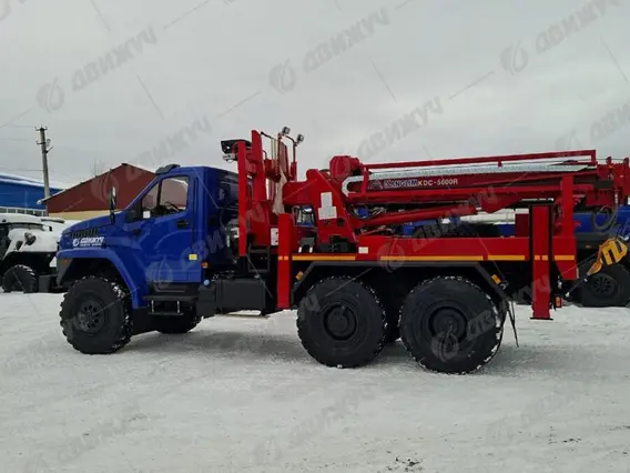 Бурильно-крановая машина Бурильно-крановая машина БКМ с Kanglim KDC 5600 на шасси Урал NEXT 5557-72 2026 года новый фото 4