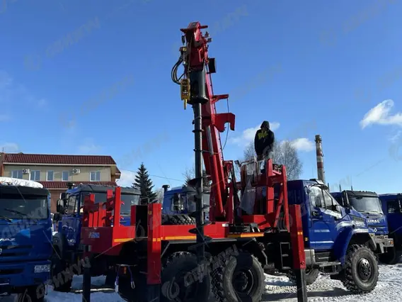 Бурильно-крановая машина Бурильно-крановая машина БКМ с Kanglim KDC 5600 на шасси Урал NEXT 5557-72 2026 года новый фото 9