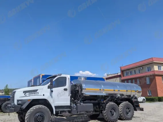 Бортовой Водовоз АЦПТ-9,5 на шасси Урал NEXT 4320-72Е5 (нержавеющая сталь) 2026 года новый фото 3