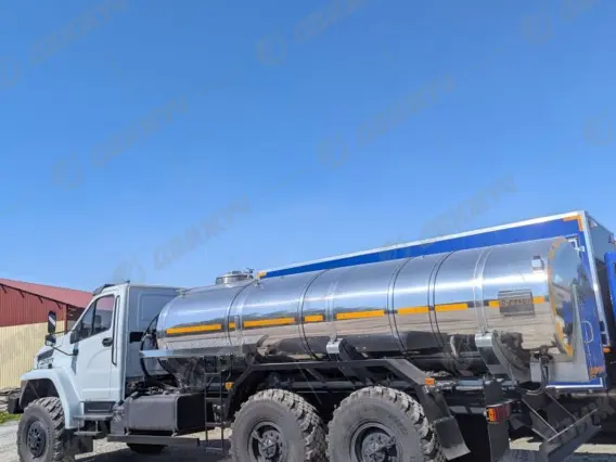 Бортовой Водовоз АЦПТ-9,5 на шасси Урал NEXT 4320-72Е5 (нержавеющая сталь) 2026 года новый фото 5