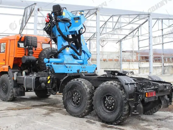 Седельный тягач КАМАЗ 43118-3078-50 с КМУ ИМ-240 2026 года новый фото 3