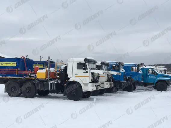 Цементировочный агрегат СИН35 на шасси КАМАЗ 43118-50 без ВПБ 2026 года новый фото 3