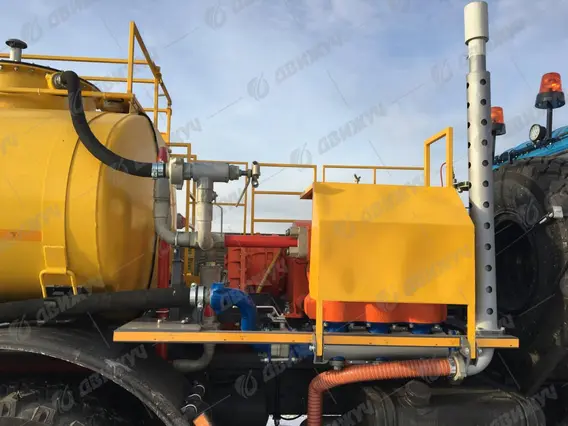 Агрегат кислотной обработки скважин СИН-32 на шасси УРАЛ 4320-60 (32 Мпа, диаметр плунжера 125 ) 2026 года новый фото 3