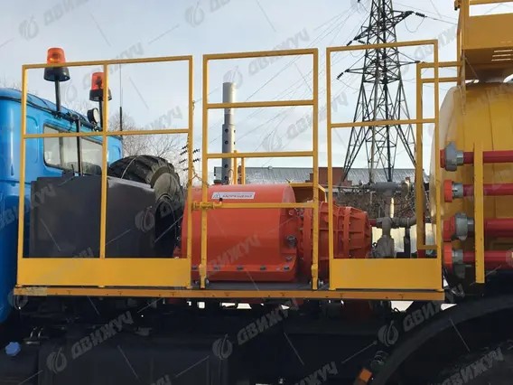 Агрегат кислотной обработки скважин СИН-32 на шасси УРАЛ 4320-60 (32 Мпа, диаметр плунжера 125 ) 2026 года новый фото 8