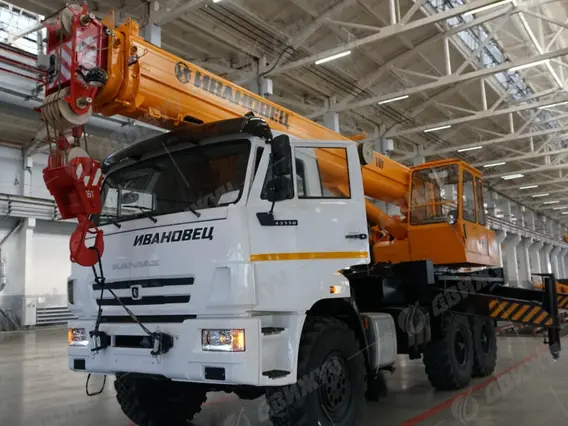 Автокран Ивановец 35714К-2 на шасси КАМАЗ-43118 2026 года новый