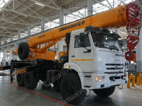 Автокран Ивановец 35714К-2 на шасси КАМАЗ-43118 2026 года новый фото 4