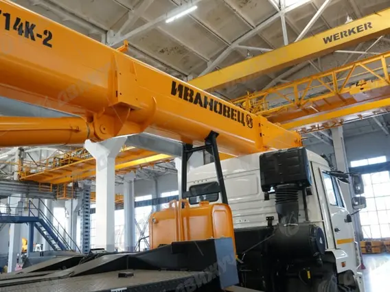 Автокран Ивановец 35714К-2 на шасси КАМАЗ-43118 2026 года новый фото 9