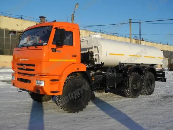 Водовоз АЦПТ-9,5 на шасси КАМАЗ 43118-50 (углеродистая сталь с ЛКП) 2026 года новый