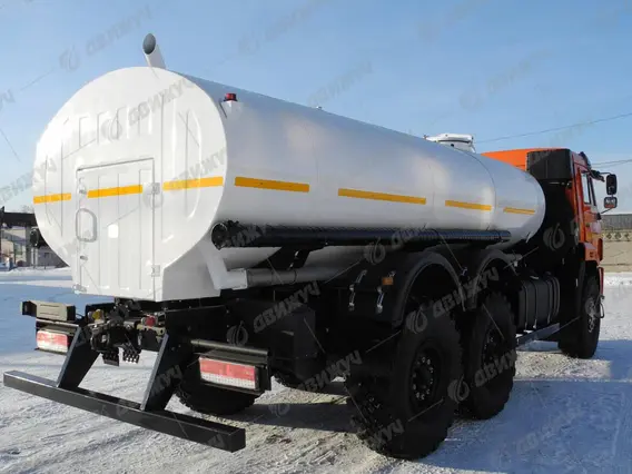 Водовоз АЦПТ-9,5 на шасси КАМАЗ 43118-50 (углеродистая сталь с ЛКП) 2026 года новый фото 6