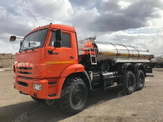 Водовоз АЦПТ-9,5 на шасси КАМАЗ 43118-50 (нержавеющая сталь) 2026 года новый