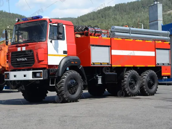 Автомобиль пожарный АЦ-6,0-40 на шасси Урал 5557 2026 года новый фото 4