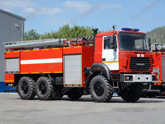Автомобиль пожарный АЦ-6,0-40 на шасси Урал 5557 2026 года новый фото 7