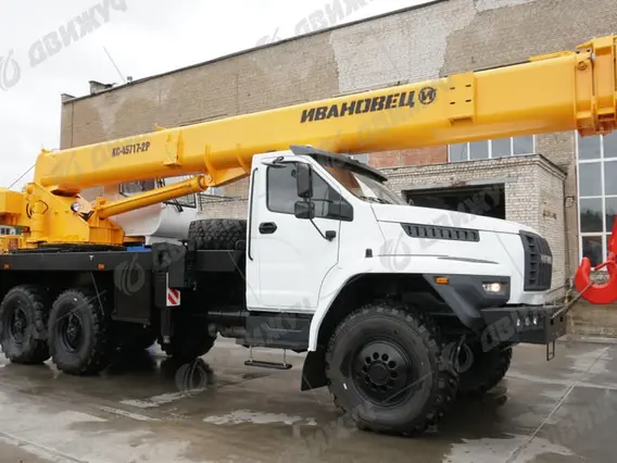 Автокран Ивановец КС-45717-2Р  УРАЛ-4320 NEXT 2026 года новый фото 3