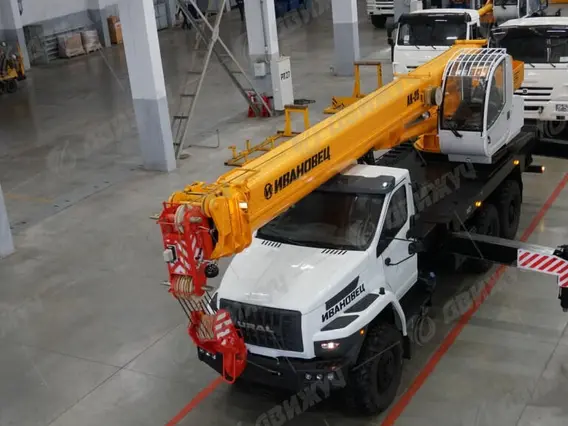 Автокран Ивановец КС-45717-2Р  УРАЛ-4320 NEXT 2026 года новый фото 5