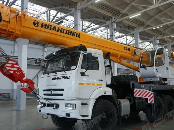 Автокран Ивановец 45717К-ЗР на шасси КАМАЗ-43118 2026 года новый фото 2
