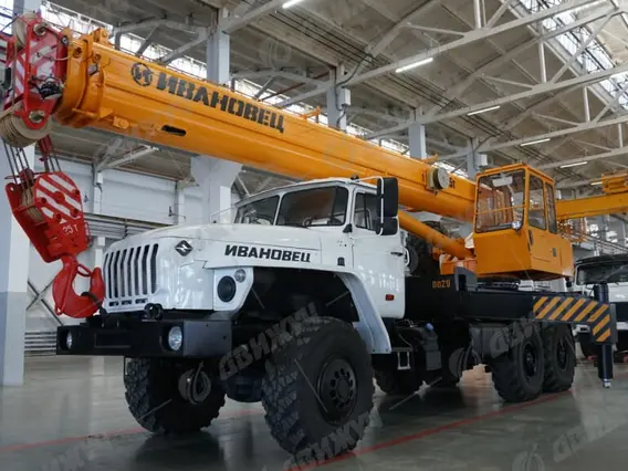 Автокран Ивановец КС-45717-1 на шасси УРАЛ-4320 2026 года новый фото 10