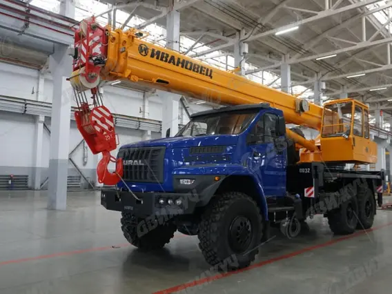 Автокран Ивановец КС-45717-2 на шасси УРАЛ-4320 NEXT 2026 года новый фото 5