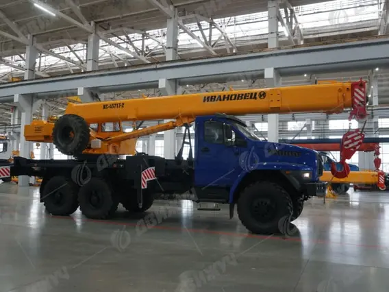 Автокран Ивановец КС-45717-2 на шасси УРАЛ-4320 NEXT 2026 года новый фото 7
