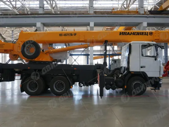 Автокран Ивановец 45717А-1Р на шасси МА3-6312С3 2026 года новый фото 3